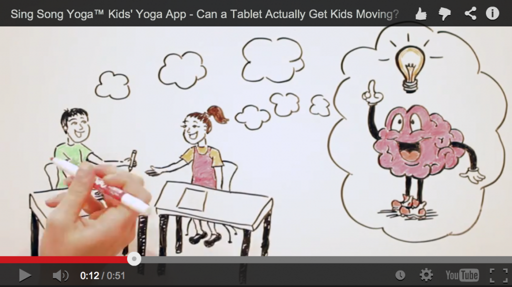 Sing Song Yoga Kids Yoga App video animation